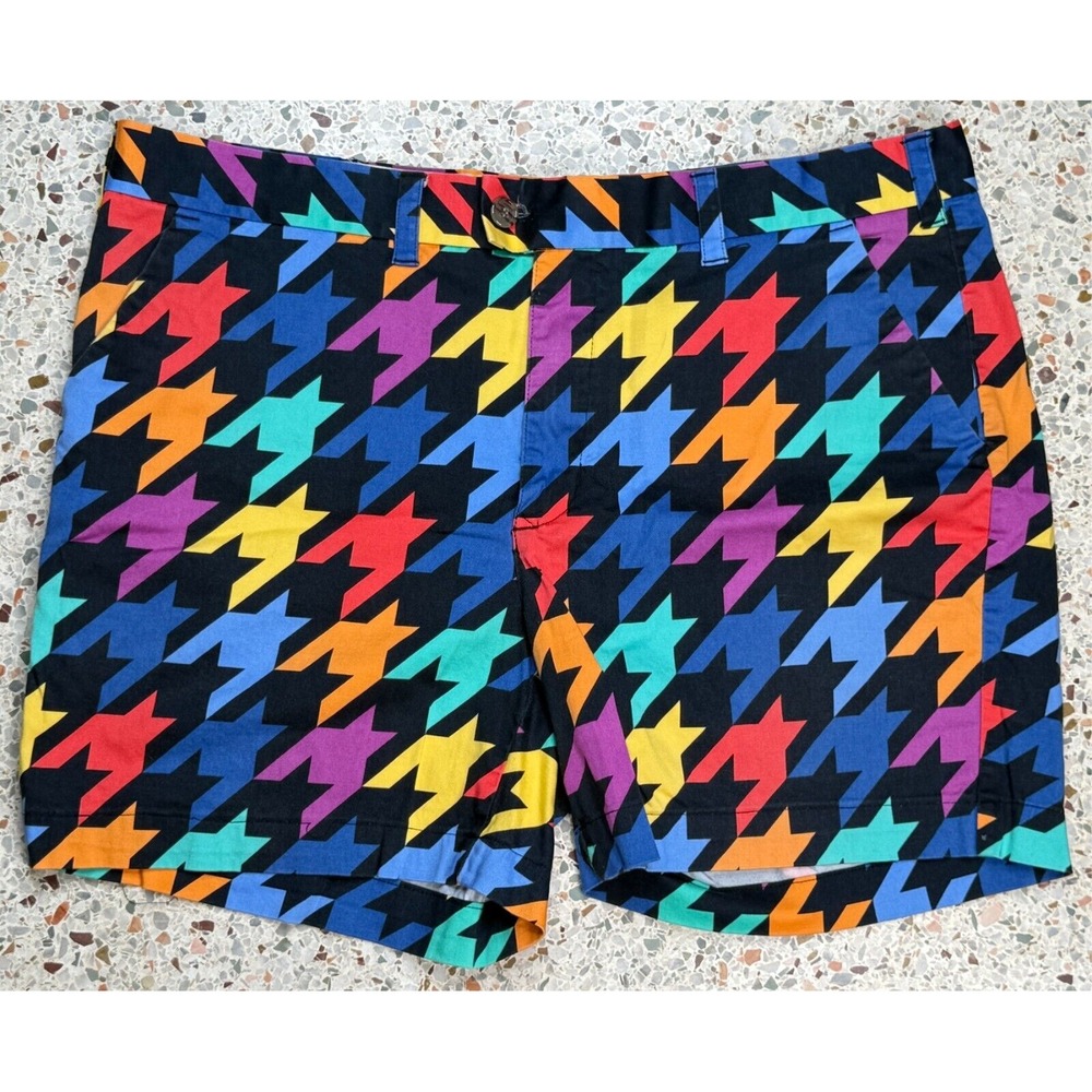 Loudmouth Men's‎ Geometric Pattern Chino Golf Shorts Size 40 (Actual 39x